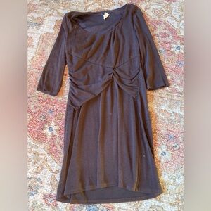 Tiana Brown Sweater Type Dress Pullover